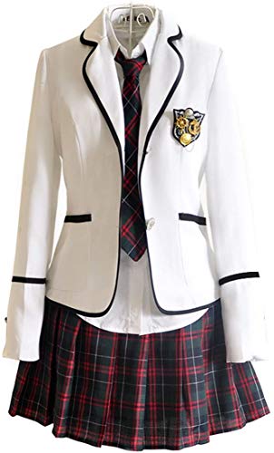 URSFUR - Disfraz de colegiala japonesa - Uniforme de manga larga para cosplay - Estilo anime Style 15 large