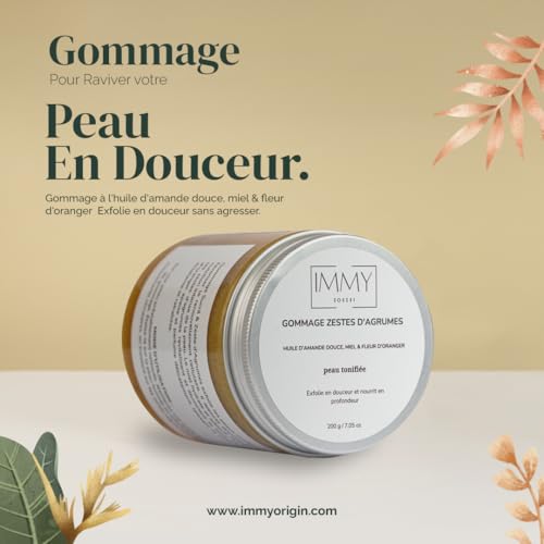 Gommage corps anti-rugosités au sucre et agrumes solution peau douce