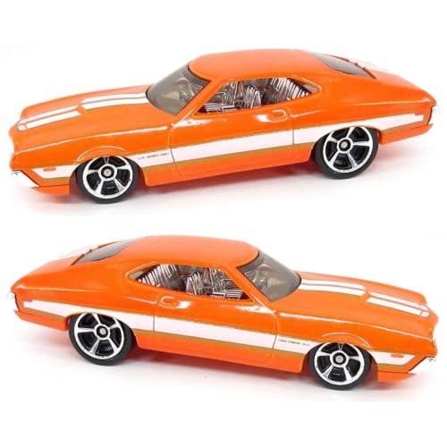 Hot Wheels 72 Ford Gran Torino Sport Muscle Mania miniatura 2
