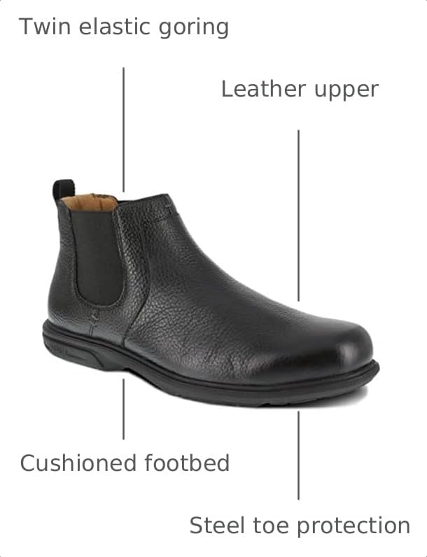 Image of Florsheim Work Loedin Chelsea Boot ST Men's Oxford