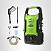 Greenworks Compact Electric Pressure Washer, 1.2 GPM (CSA Certified, Lightweight, 20 FT Tangle-Free Hose, 35 FT Power Cord) Great For Cars, Fences, Patios, Driveways, Decks and Patios