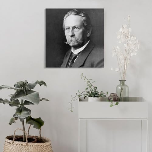 Impression sur toile Carl Benz poster triptyque haute qualité - 4
