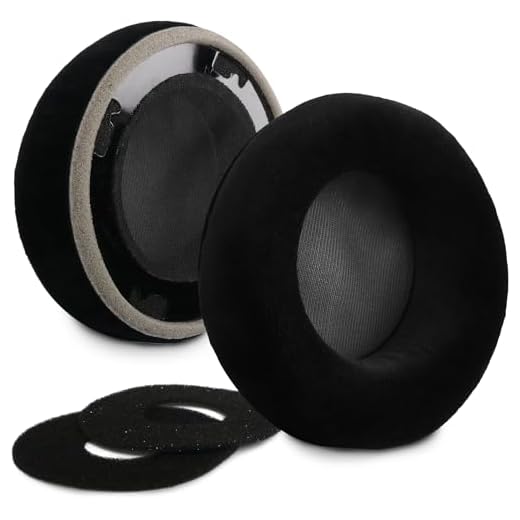 Almohadillas de repuesto K712 compatibles con auriculares AKG K702 K701 K601 K612 K712 Q701 Q702, almohadillas de terciopelo, espuma viscoelástica suave y aislamiento de ruido