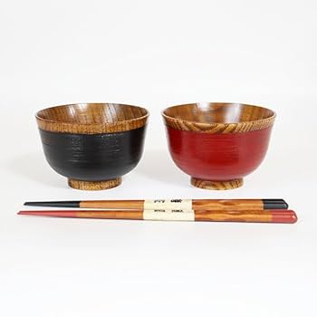 輪島塗　お椀　天然木　うるし塗　漆　箸　椀　セット　ペア 輪島塗 お椀 天然木 うるし塗 漆 箸 椀 セット ペア