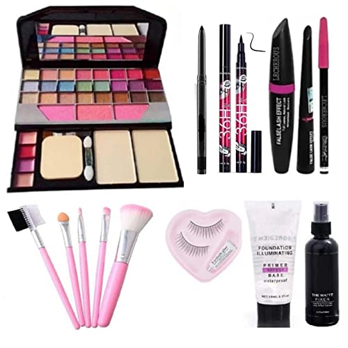 Women's & Girl's TYA 6155 Multicolour Makeup Kit with 5 Pink Make...