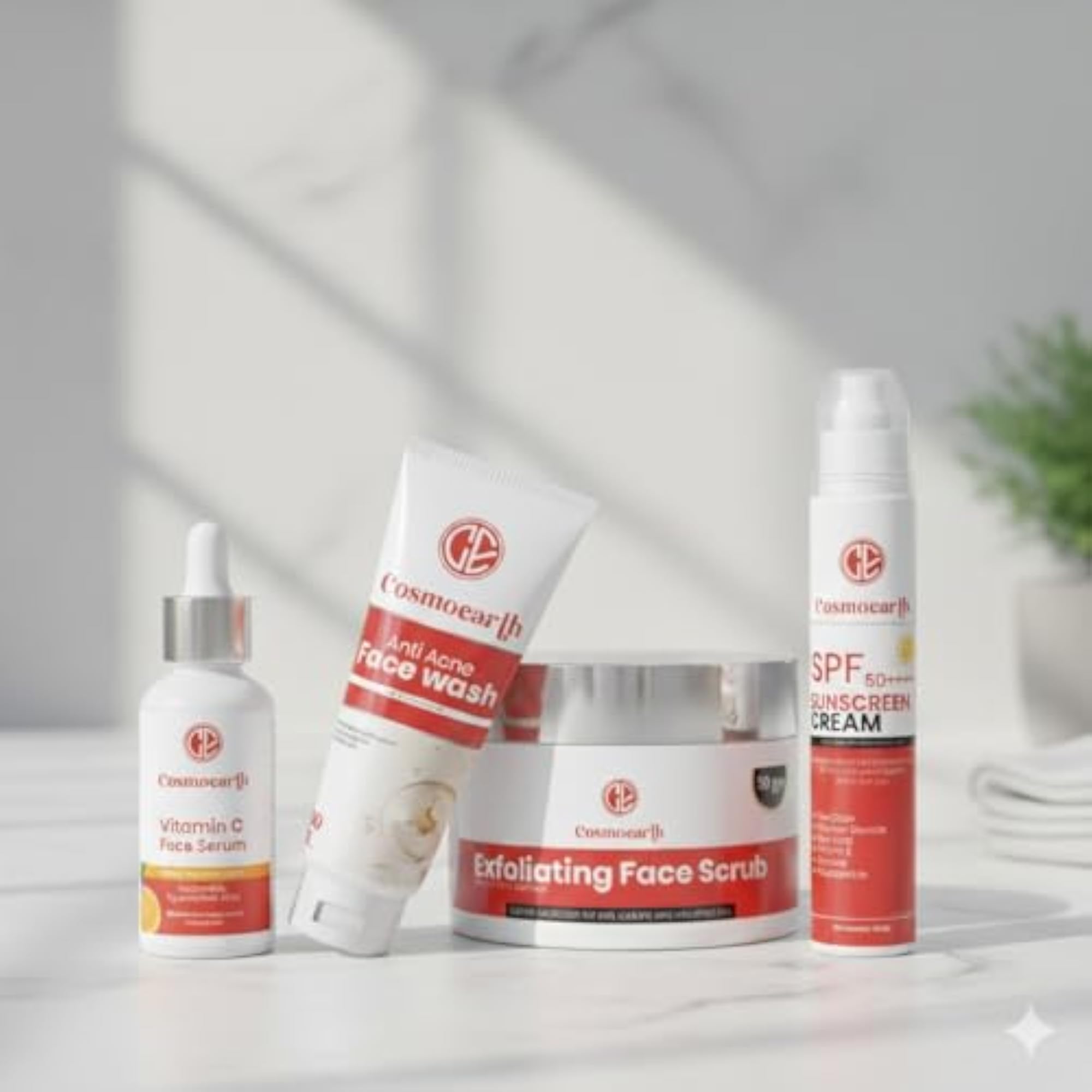 Anti-Acne Care Box, 4-Step Skincare Kit