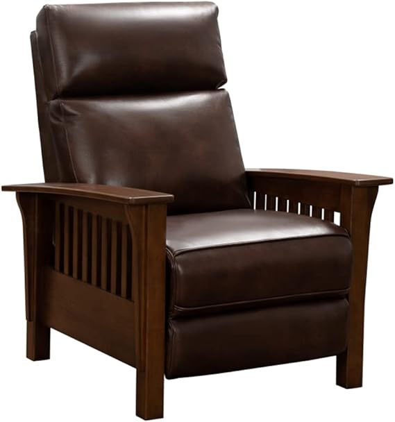 BarcaLounger Artisan Electric Recliner Chair with Power Headrest (Craftsman Mission
