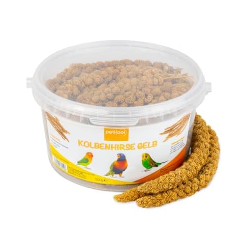 Nourriture pour Oiseaux d&rsquo;ornement – Jaune – 500 g – 100% Naturel