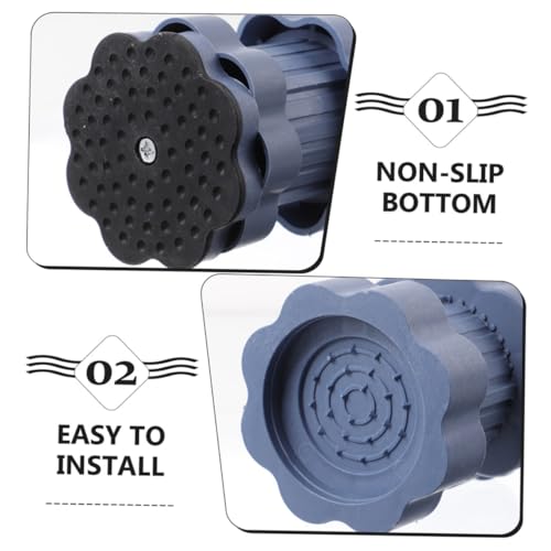 Machine à laver qui bouge ? Solution avec le pack de 8 coussins amortisseurs SEWACC - 3