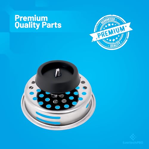 Colador para fregadero de cocina en acero inoxidable 3.5 pulg miniatura 2