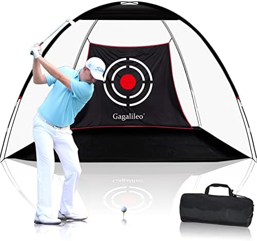 Golf Nets for Backyard Driving Golf Practice Net Golf Net for Indoor Use Golf Hitting Nets 10X7X6FT Home Driving Range with Target and Carry Bag