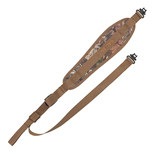 Allen Company 8366 Allen Gunnison Neoprene Sling With Swivels, Mossy Oak Break-Up Country/Tan #TOP8