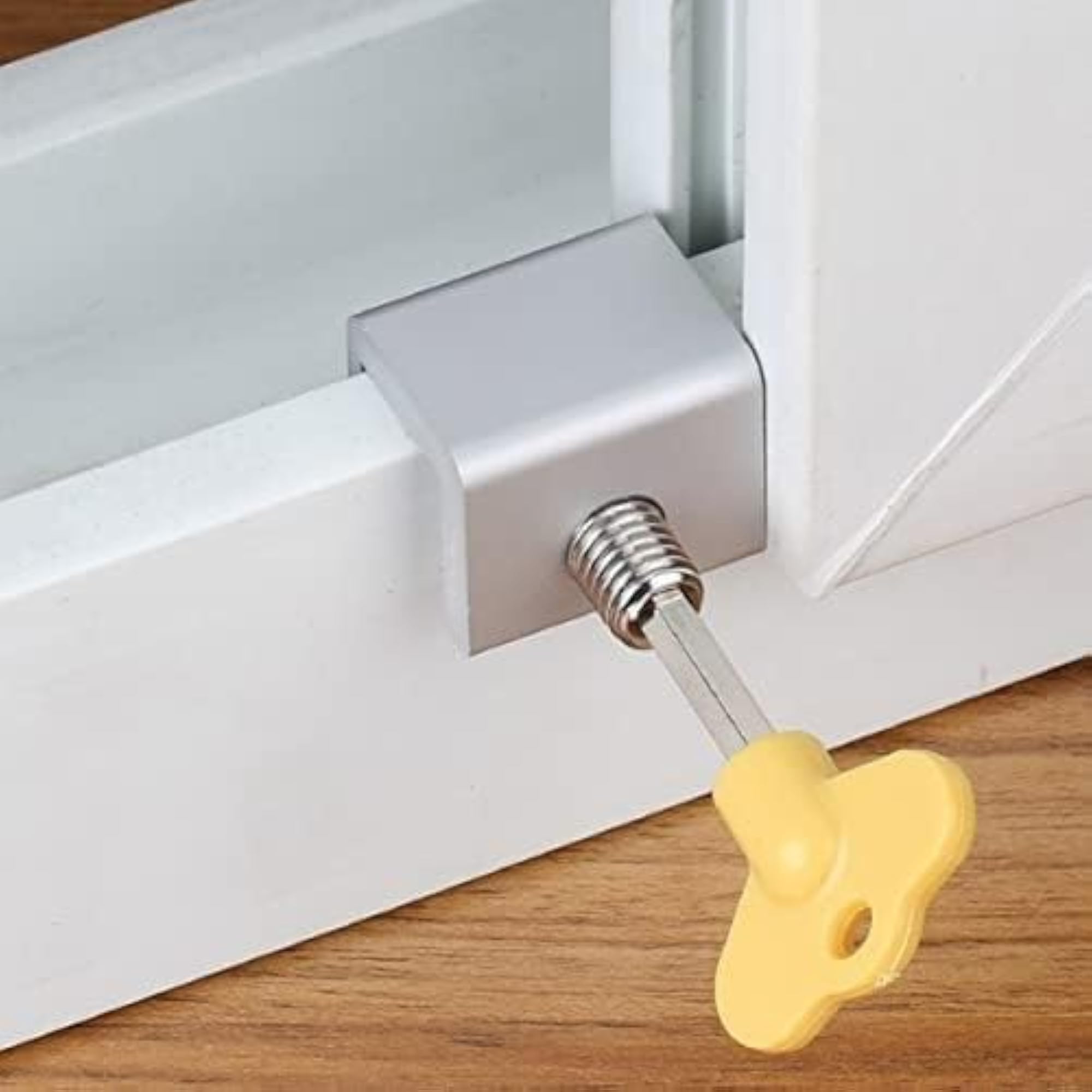 Adjustable Sliding Window Lock with Key for Aluminum Frames