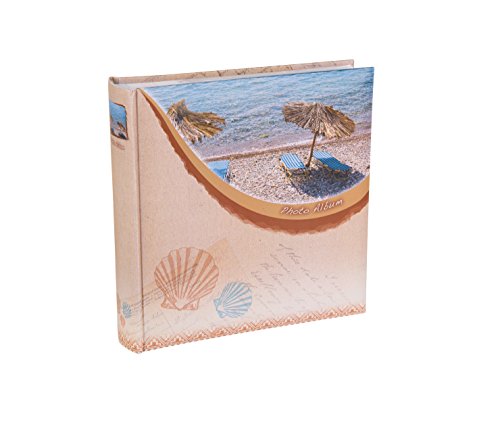 Kenro Holiday Memo Photo Album Beach and Shells 200 Photos 6x4 inch/10x15cm Summer Pool Vacation