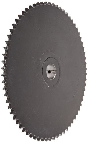 Tsubaki 40B26F-1 Finished Bore Sprocket, Single Strand, Hardened Teeth, Inch, #20 ANSI No., 1/2