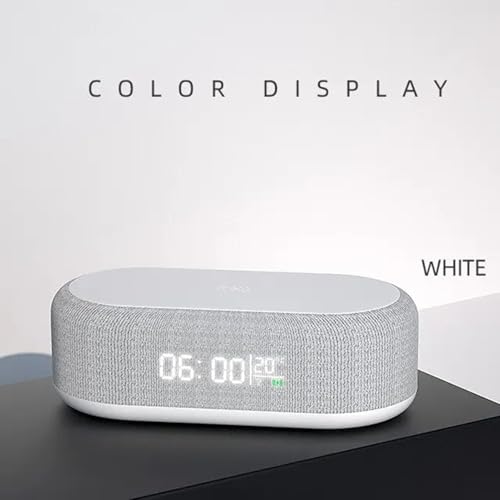 Despertador digital para dormitorio con carga y temperatura 3