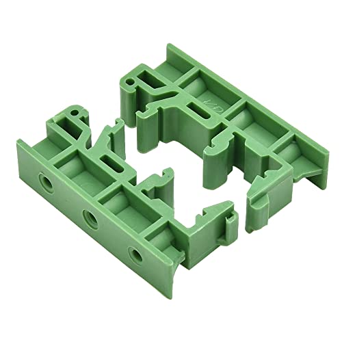 VOANZO 10Pair DIN Rail Clip DIN Rail Mounting Adapter for PCB DIN C45 Rail Circuit Board Mounting - Image 2