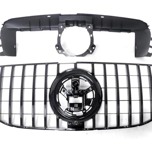 Grille pare-choc avant centrale haut de gamme noire pour Benz GLS X167