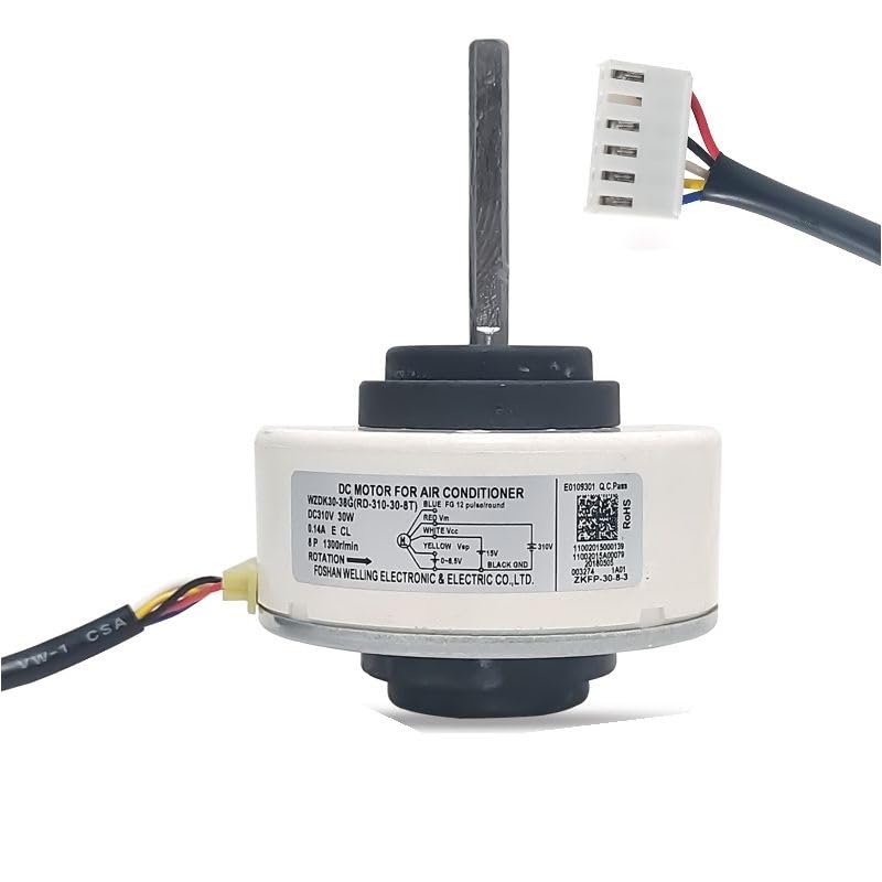 For Midea Inverter-Klimaanlage Inneneinheit WZDK30-38G (RD-310-30-8T) DC310V 30W DC-Lüfter Bürstenloser Motor Klimaanlage Teile