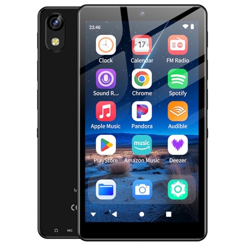 Reproductor MP3 32GB con Bluetooth y WiFi, Cámara, Oilsky 4,02