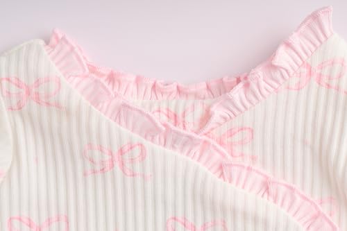 Mud Pie baby-boys Children's Bow Print Gown2