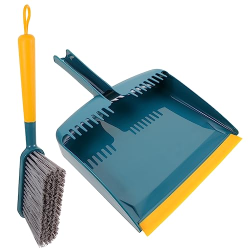 FOMIYES Durable Kitchen Broom and Dustpan Set Small Sturdy Construction Suitable for All Ages