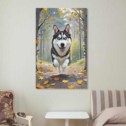 Toile murale automne impression esthétique grand format 60x90cm - 7
