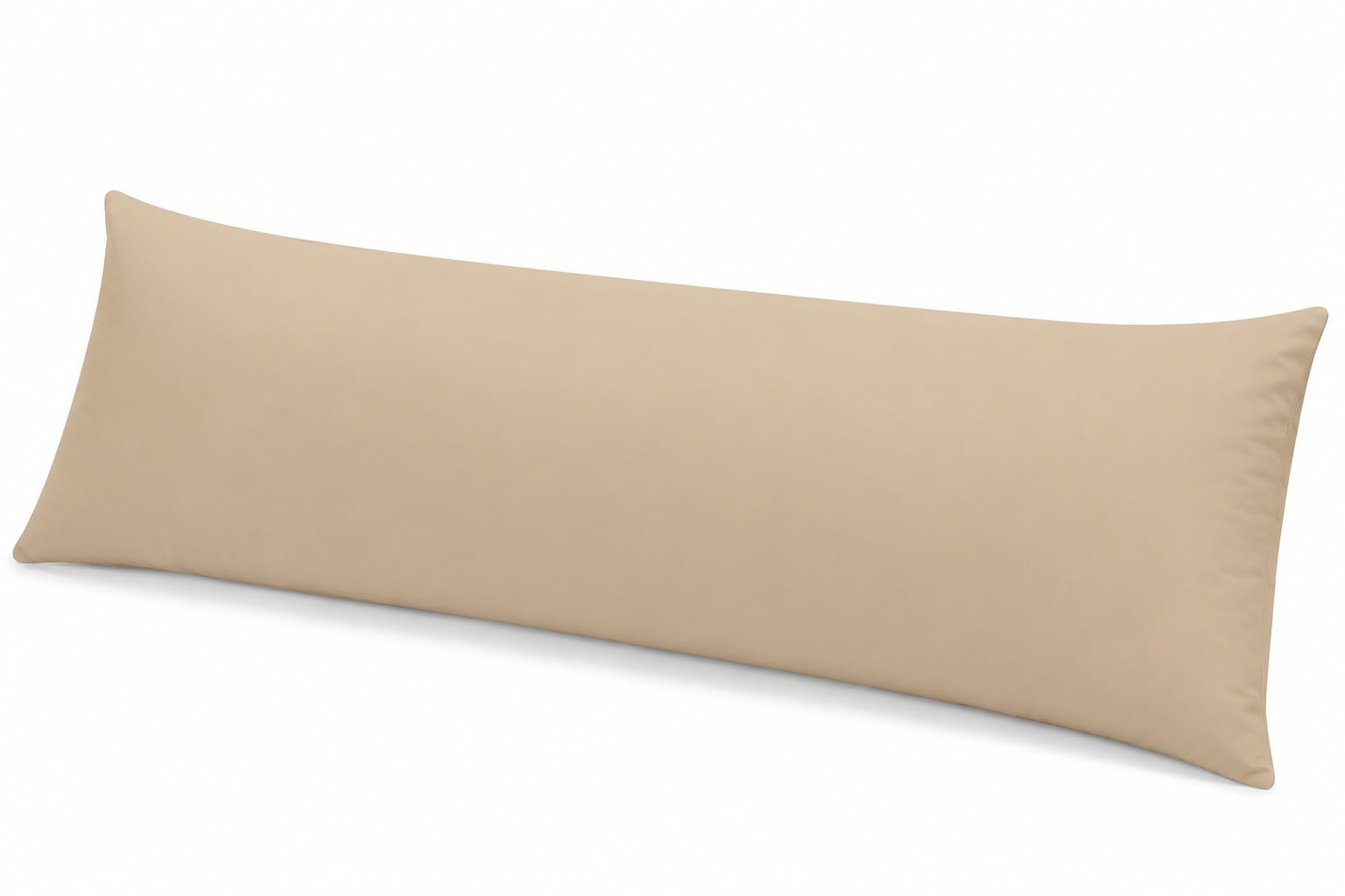 AmigoZone Bolster Pillowcases - Pregnancy Maternity Orthopaedic Support Pillowcase (King 5FT(60"), Latte)
