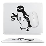 Suicaのペンギン マウスパッド ゲーミングマウスパッド ワイヤレス 薄型 男女兼用 滑り止め 汚れにくく耐久性良い 水洗い 自宅やオフィスに適用 強力なホールド力の粘着性ベース
