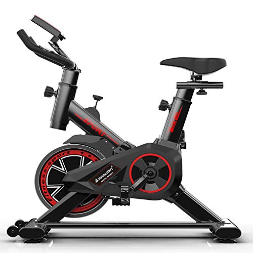 Lowest Price! GAYBJ Home Weight Loss Exercise Bike Indoor Cycling Bike, Upright Exercise Bike Exerci...