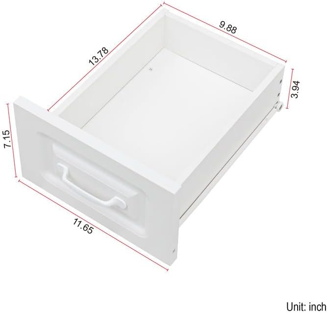L-Shaped Computer Desk with Hutch and Storage, Multifunction 2-in-1 Corner Desk with Drawers & Bookshelf for Home Office or Study, Modern Space-Saving Design, White