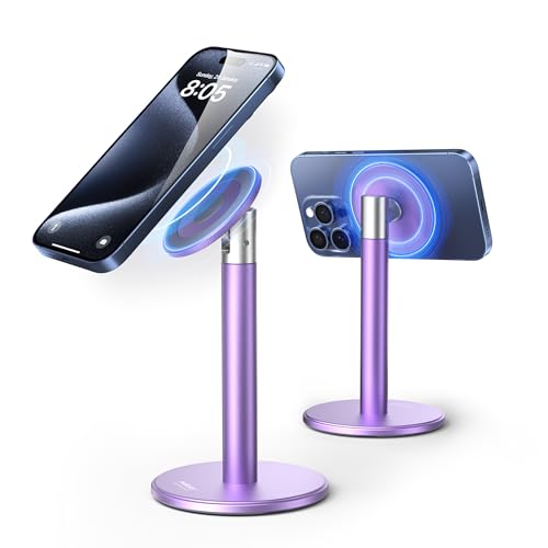Support magnétique téléphone compatible MagSafe iPhone et Android Nulaxy