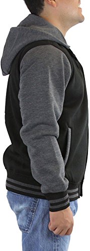 Image of ToBeInStyle Men's Warm and Comfortable Active Zip Up Jackets