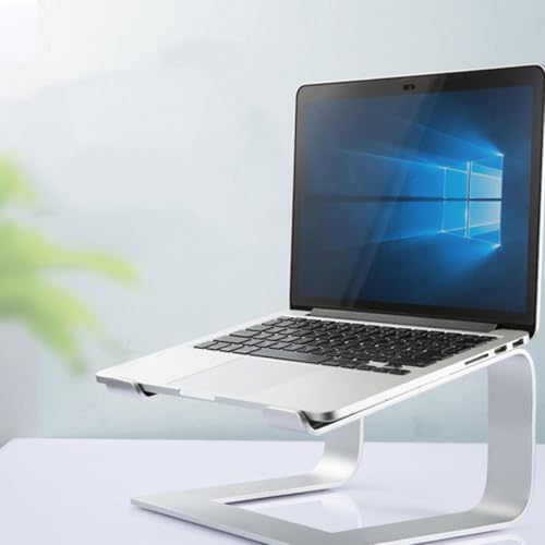 Soporte de aluminio para laptop ajustable con ventilación miniatura 7