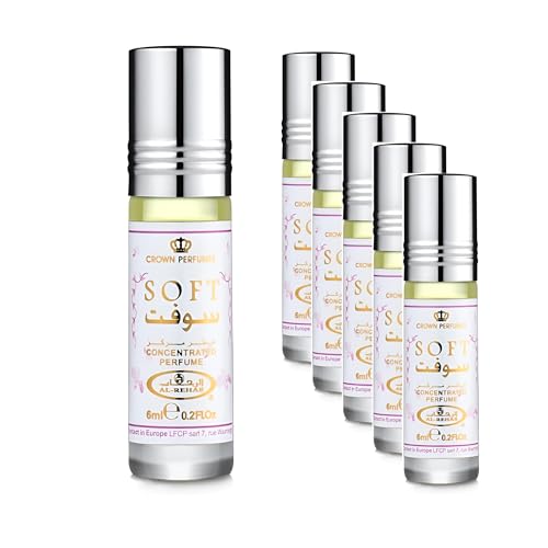Soft Perfume Oil - 6 x 6ml by Al Rehab by Al Rehab
