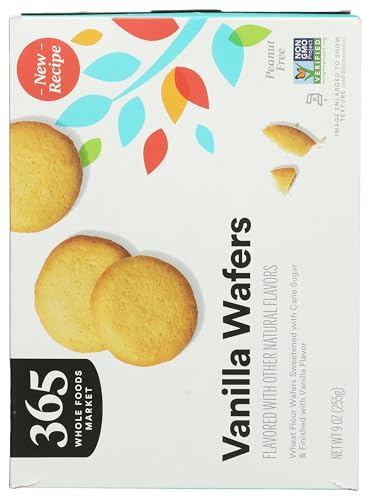 365 by Whole Foods Market Vanilla Wafer Cookies, 9 OZ - image 2
