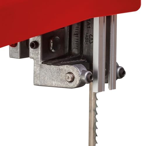 Bild 5 - Einhell Bandsäge TC-SB 200 + (300 W, werkzeugloser Sägebandwechsel, Parallelanschlag, Höhenverstellung, robuste Sägebandführung, stufenlos neigbarer Tisch)