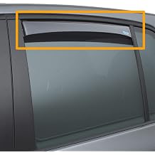 Rear Wind Deflectors 1 Set for Driver and Passenger Side CLI004M2061 Suitable for Audi Q3 SUV Type F3 5-Door 2018 Onwards
