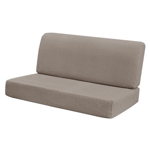LOOM TREE® Rv Dinette Cushion Covers Easy Fitted Elastic Rv Stretch Sofa Seat Slipcover Khaki | Furniture | Slipcovers Deal