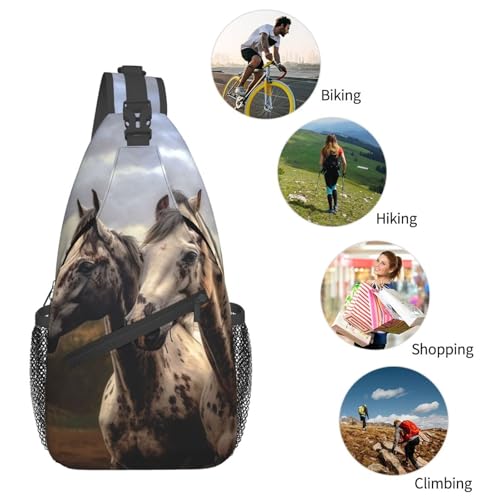 Bolso bandolera pequeño para senderismo unisex miniatura 6