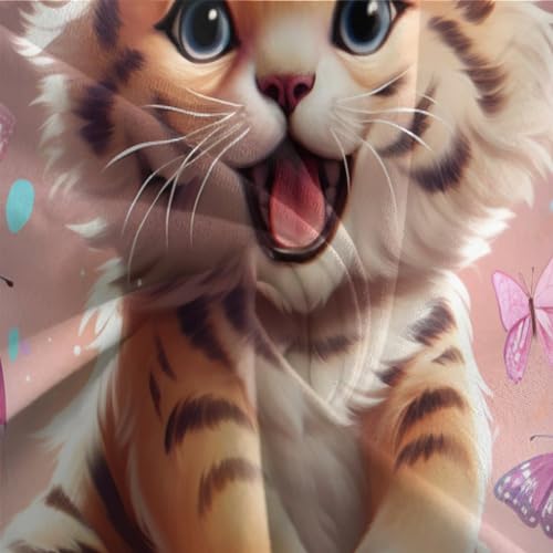 Housse de couette tigre 3D parure de lit 3 pièces garçon et fille - 7