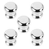 TOKIDNY 5 Stück Pfeffermühlen Ersatzset 15mm Edelstahl Mutter für Manuellen Pfeffermühlengriff Kompatibel mit Küchenpfeffermühlen Stabiler Schleifmechanismus Leicht zu Reinigen