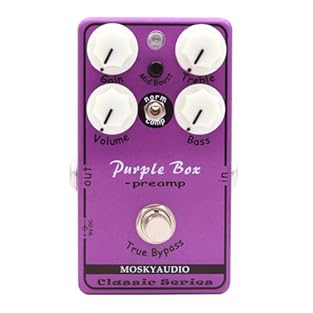 [VERSATILE TONAL RANGE]: This preamp overdrive effect pedal delivers pristine clean tones to rich compressed sounds for electric guitar players seeking dynamic expression in studio or live settings without compromising during intense sessions [PRECIS...