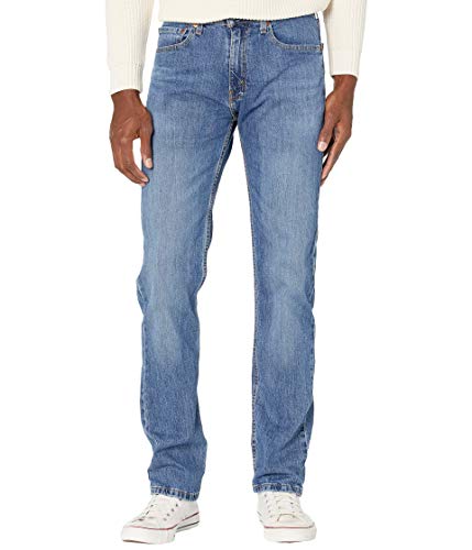Levi's Męskie dżinsy 505 o regularnym kroju (dostępne również w dużych i wysokich), (Nowość) Fremont Drop Shot - średni indygo, 38W / 32L