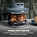 Ninja Crispi Pro 6-in-1 6QT + 2.5QT Dual Glass Non-Toxic Air Fryer - CrispFusion Smart Cooking System, Dual-Zone Precision Heating & Digital Display - Exclusive 2025 Cyberspace Edition