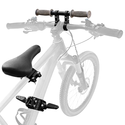 Siege Velo Enfant, Porte Bebe Velo, Selle Velo Enfant, Siège Vélo Enfant Avant, Siège De Vélo Monté à L'avant Pour Avant Enfants Avec Guidon, Compatible...