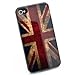 Classic Retro UK United Kingdom Union Jack Flag Hard Case Cover for Apple iPhone 4 4s