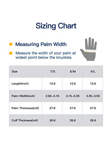 Lanon 3 Pairs Wahoo Skin-Friendly Cleaning Gloves, Dishwashing Kitchen Gloves With Cotton Flocked Liner, Reusable, Non-Slip, Canary Green, Medium #TOP6