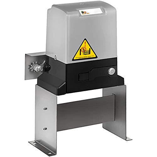 OrangeA Sliding Gate Opener AC600 1400Lbs with 2 Remote Controls Move Speed 43ft Per Min, Basic Model (1800Lbs)