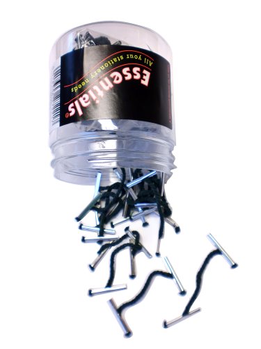 Preisvergleich Produktbild Whitecroft Essentials 51 mm Metall Aktenbinder (100 Stück)